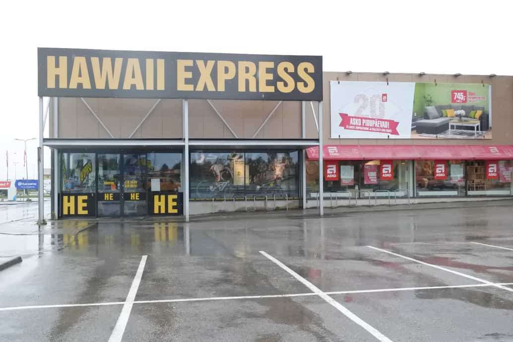 Hawaii Express Lõunakeskus arvustused ja hinnad